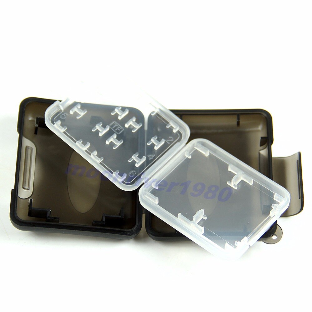 Plastic Case For Micro SD TF Memory Card Storage Holder Box Protector For Micro SD/TF /SDHC/SDXC/MMC/MS ProDu Card