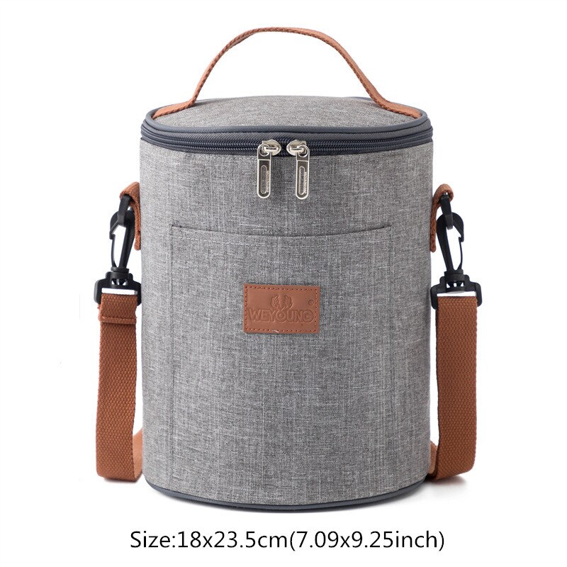 Portable Lunch Bag Women&#39;s Men&#39;s Thermal Cooler Rice Keep Fresh Pouch Picnic Food Heat for Work Nurse Kid School Bring Meal Pack