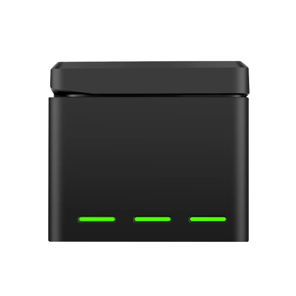 TELESIN 2 Pack Batterie + 3 Schlüssel Batterie Clever Ladegerät 2 TF Karte Lagerung Kasten für DJI OSMO Aktion Kamera zubehör