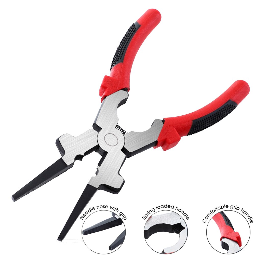 Wire Cutters Pliers Multitool Multi Purpose MIG Welding Carbon Steel Insulated Handle Crimping Pliers Workpro Accessorie