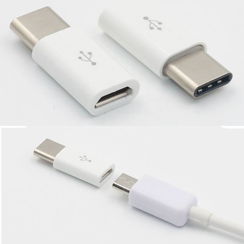 USB Kabel 3.1 Type-C OTG Male naar Micro USB Vrouwelijke USB-C Datum Kabels Adapter V8 naar 3.1 Type C OTG Adapter Voor LG Macbook Nokia