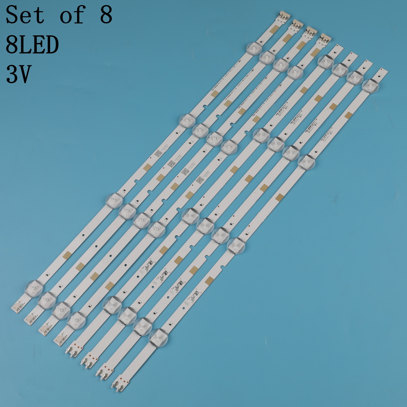 Kit 8 PCS LED backlight strip for Samsung UE48J5200 UN48J5000 LM41-00120Q LM41-00149A LM41-00120P LM41-00150A