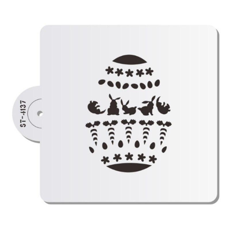 Plantillas reutilizables para decorar pasteles, molde de decoración, H3CC