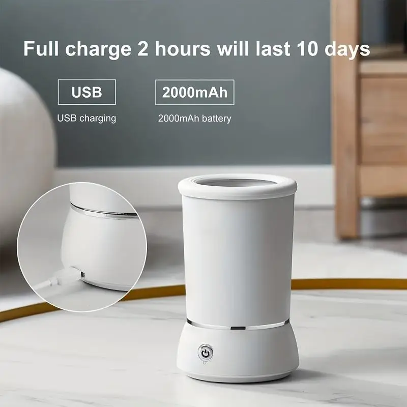 LAMGOOL-lavadora de pies para mascotas, limpiador eléctrico de patas para mascotas, taza de limpieza automática de pies para mascotas, limpiador portátil rápido de poco ruido para patas de perros y gatos