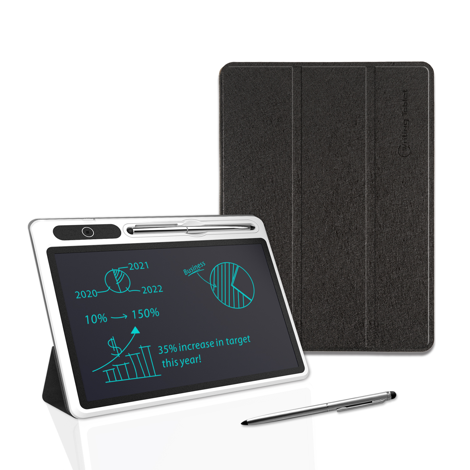 9.3inch LCD Writing Tablet Doodle Board, Flip protestive Cover , Doodle Board ,Christmas for 3 4 5 6 year Old BOYs /GIRLs: Default Title