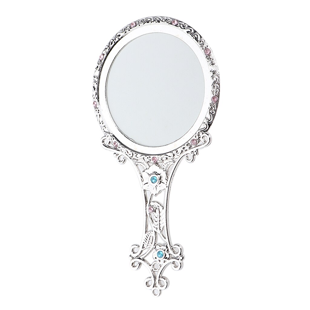 Beauty Vintage Makeup Mirror, Antique Handheld Vanity Table Compact Mirrors - For Salon/Retail/Personal Use