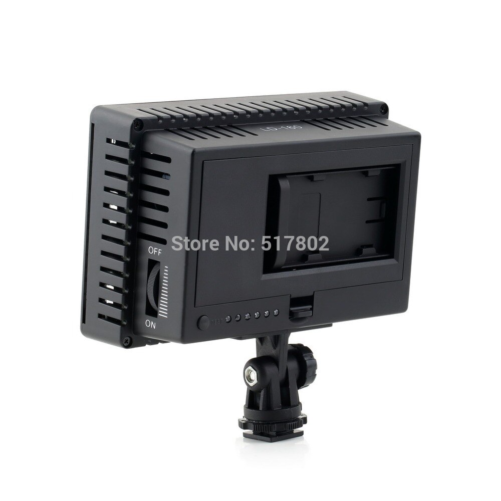 Camera HD 160 LED Video Light Lamp 12W 1280LM 5600K/3200K Dimmable for Canon for Nikon for Pentax Camera Video Camcorder