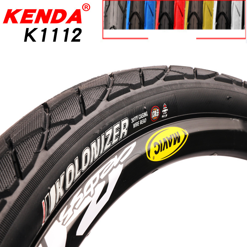 KENDA k1112 Bicycle tire 26 inch MTB Parts 26 * 1.5 1.75 30TPI low resistance explosion-proof mountain bike tyre
