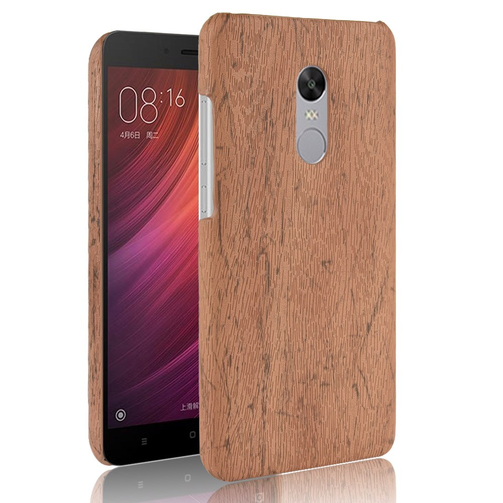 Per Xiaomi Redmi Note 4 Caso 5.5 pollice In Legno PU Cuoio grano mobile shell fondina Per Xiaomi Redmi Nota 4/Note 4X telefono caso