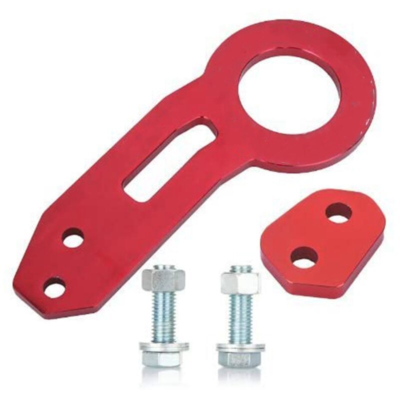 Universal slepekrok i aluminium bak øre slepekrok for universal bil lastebil auto slepehenger ring