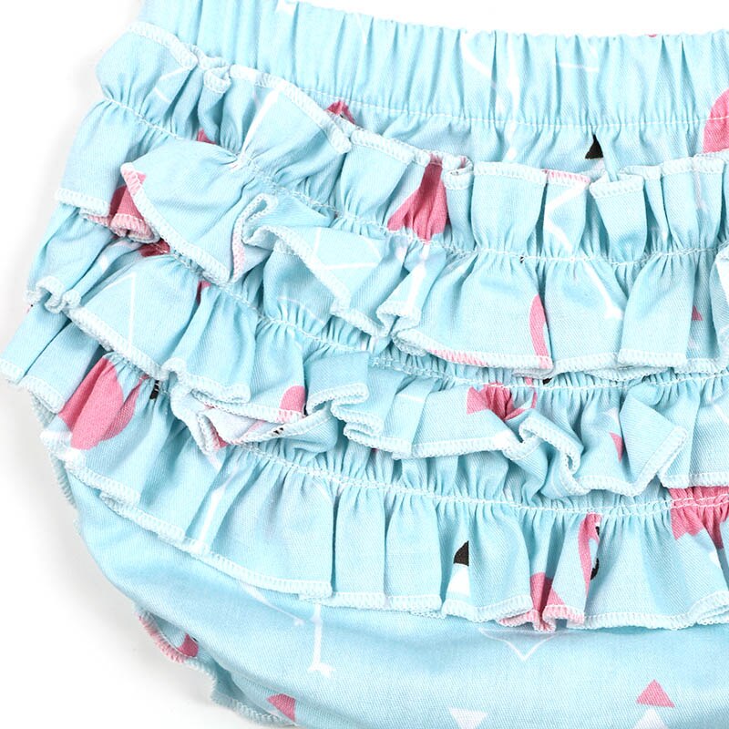 Sommer baby piger drenge bloomers bomuld småbørnsshorts pp bukser ble blebetræk søde printet mønster newborn baby bloomers