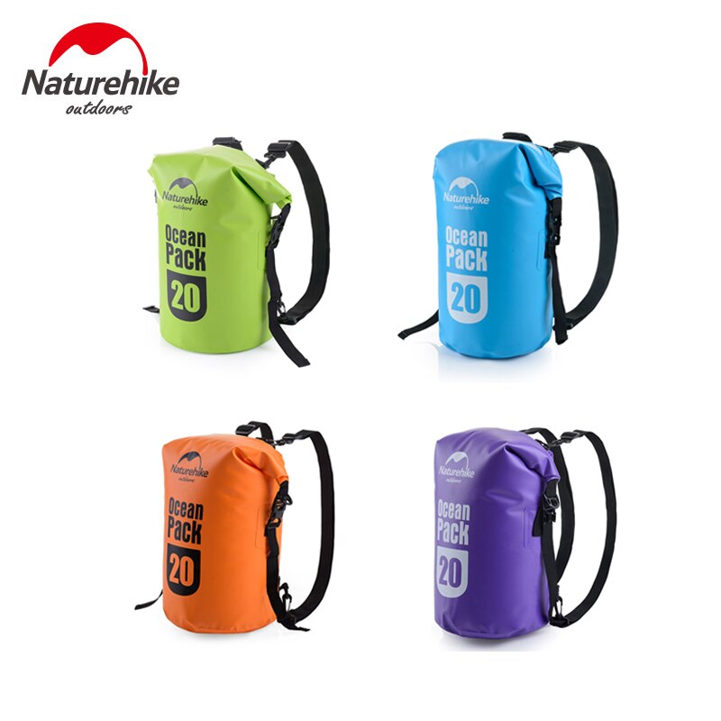 naturel randonnée 20L 30L sac étanche Portable sac à dos pour Camping canyoning natation