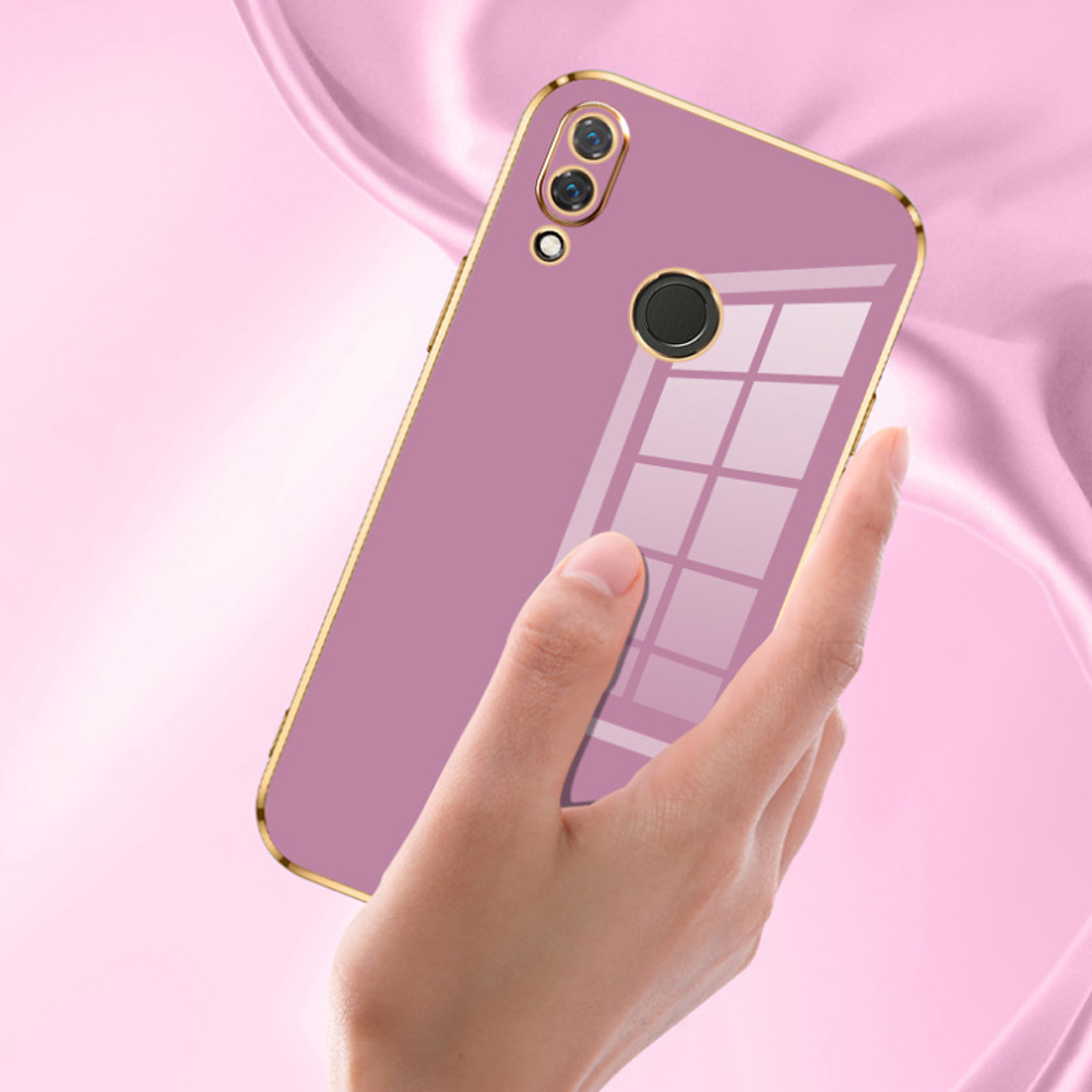 Para Honor 8X funda Honor View 10 Lite funda de teléfono JSN-L11 JSN-L21 JSN-L22 JSN-L23 funda trasera de silicona Fundas revestimiento cuadrado de lujo