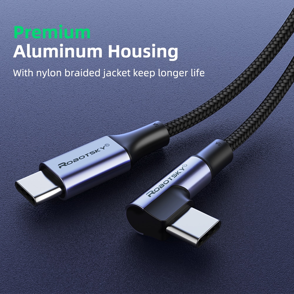 USB C to USB Type C Cable for Xiaomi Redmi Note 8 Pro Quick Charge 4.0 PD 60W Fast Charging for Charge Cable