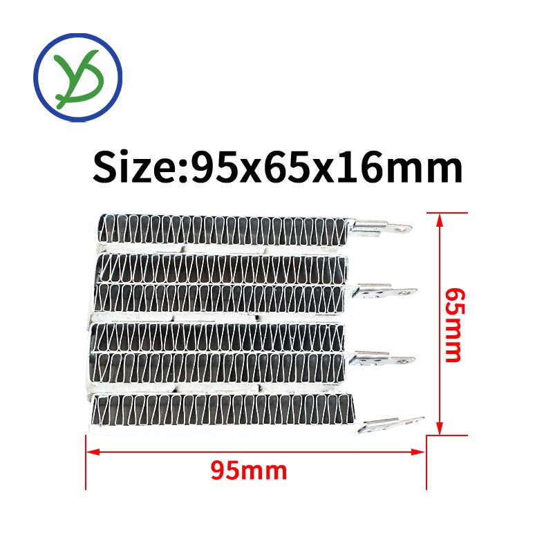 900w 220v ptc varmelegeme tørretumbler varmeapparat element luftvarmer ptc keramik med ledninger elektrisk varmelegeme