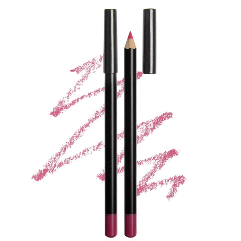 Bivanfe 15 Colors Matte Wood Lipliner Pencil Waterproof Long Lasting Vegan Lip Liner Pen Makeup Tool: 03