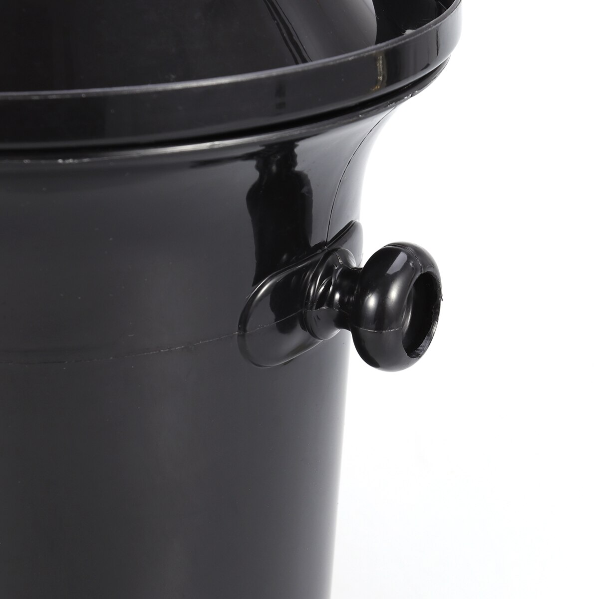 Wijnproeverij Kwispedoor Zwarte Wijn Kwispedoor Wijn Dump Emmer Plastic Ronde Dubbele Oren Ijsemmer Wijn Proeven Accessoires