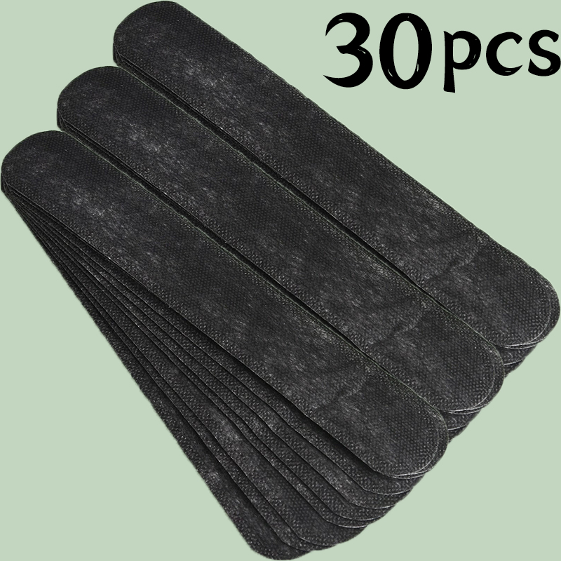 30 Uds sombrero pegatinas absorbentes de sudor mujeres hombres algodón Anti-suciedad cinturón deportivo tapa llanta cinta blanca Invisible sombrero tamaño reductor Liner Pad: camouflage