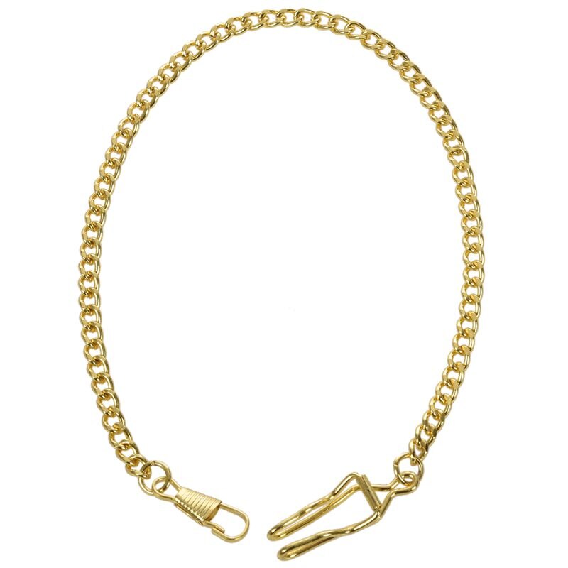 Retro Antique Vintage Pocket Watch Chain Gold: Gold