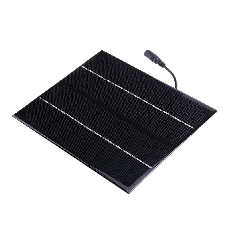 6W DC 12V Output Solar Power Panel Battery Charger Panel DIY Power Panel for emergency lights advertising lights traffic light