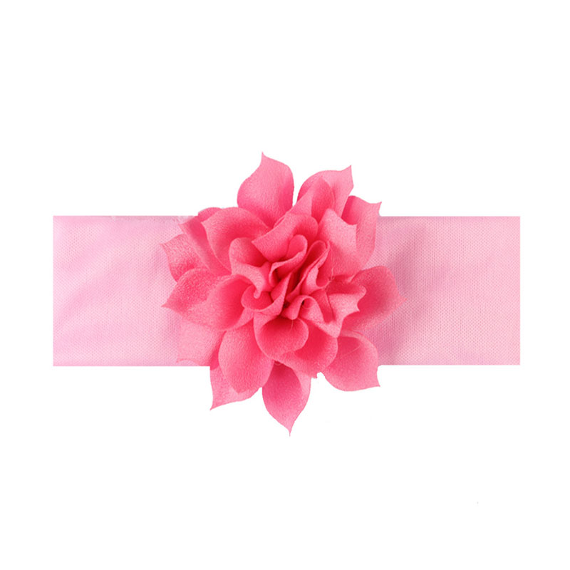Schattige Baby Meisje Hoofdbanden Leuke Bloem Haarband Baby Tulband Elastische Baby Haaraccessoires Haarband