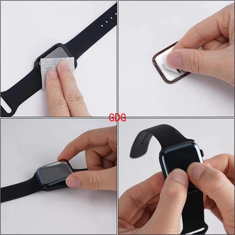3D Waterproof Full Screen Protector For Apple Watch 7 6 SE 5 4 45mm 41mm 40mm 44mm Not Tempered glass For iwatch 3 2 1 38mm 42mm