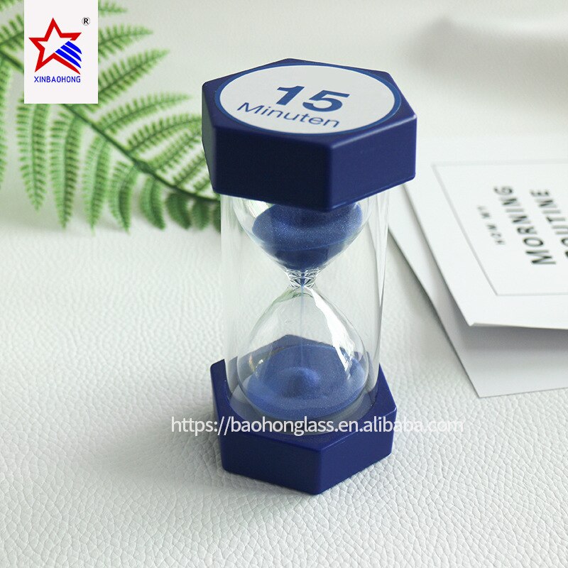 Hourglass Custom Safety -Resistant Plastic Hourglass Decoration Sand Clock Timer Children's -Resistant
