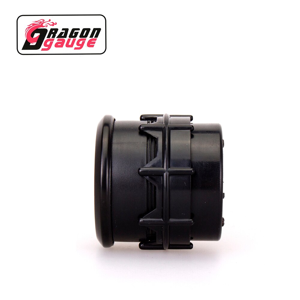 「drake」 2 &quot; 52mm boostermätare/turbomätare/turbinmätare -30 ~ 30 psi pildisplay svart 12 volts biltillbehör+mätare