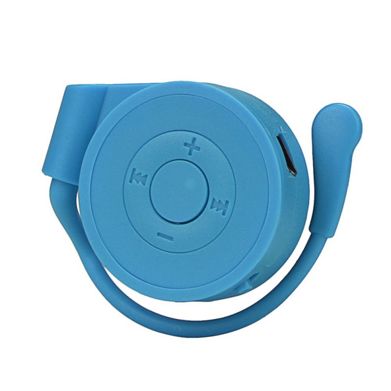 Portable oreille crochet MP3 lecteur sport courir nouvelle tendance Portable oreille crochet MP3 lecteur soutien Micro TF carte oreille crochet MP3 lecteur: Bleu