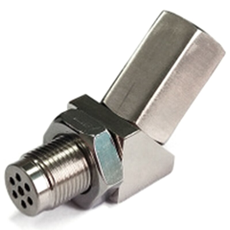 Universal Car 45° O2 Oxygen Sensor Mini Catalytic Converter Spacer Engine Light Check Bung