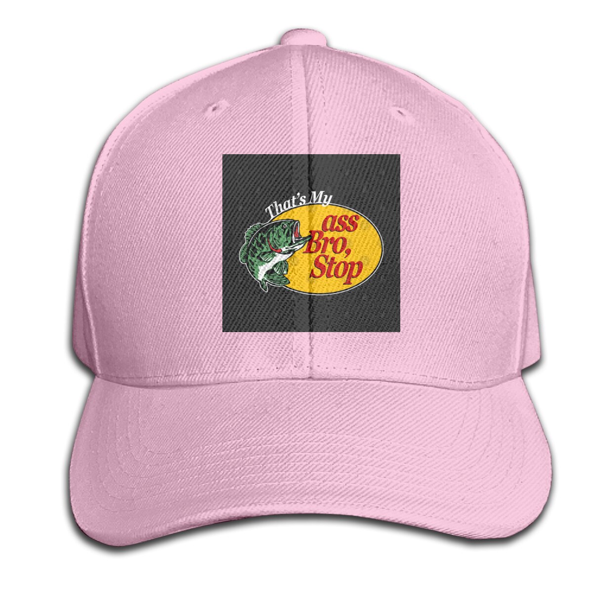 Dat Is Mijn Kont Bro Stop-Vissen Customiz Interessante Dj Humor Pure Comfortabele Interessante Cap Hoed: Pink