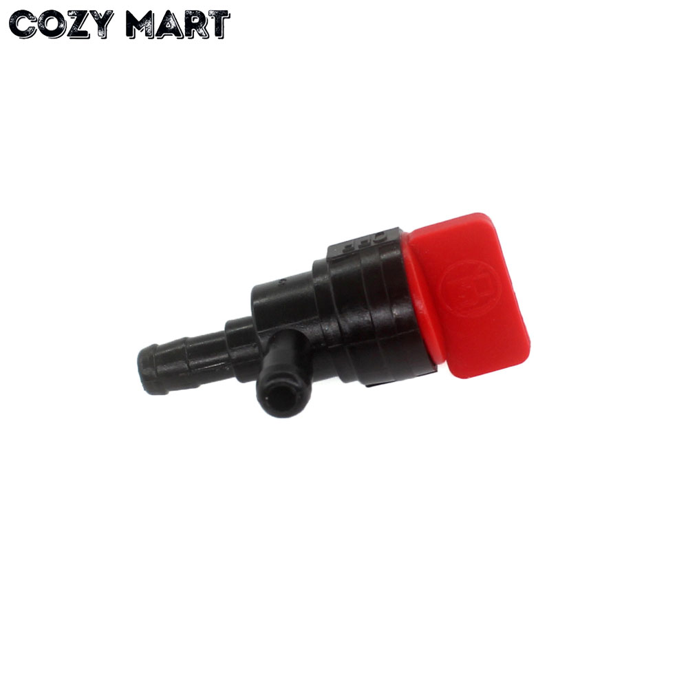 1/4" Inline 90 Degree Fuel Gas Shut-off Cut-Off Valve petcock Snow Blower Thrower For Briggs & Stratton 494769