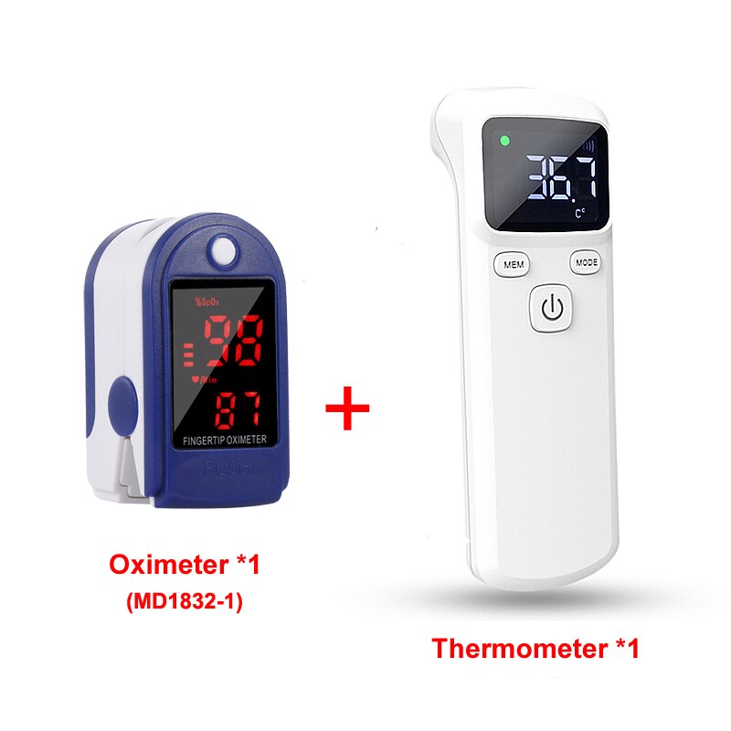 Fingertip Pulse Oximeter de dedo Oximetro Home Blood Oxygen Saturation SpO2 &PR Monitor Pulsoximeter napalcowy Pulsoksymetr: SET 3