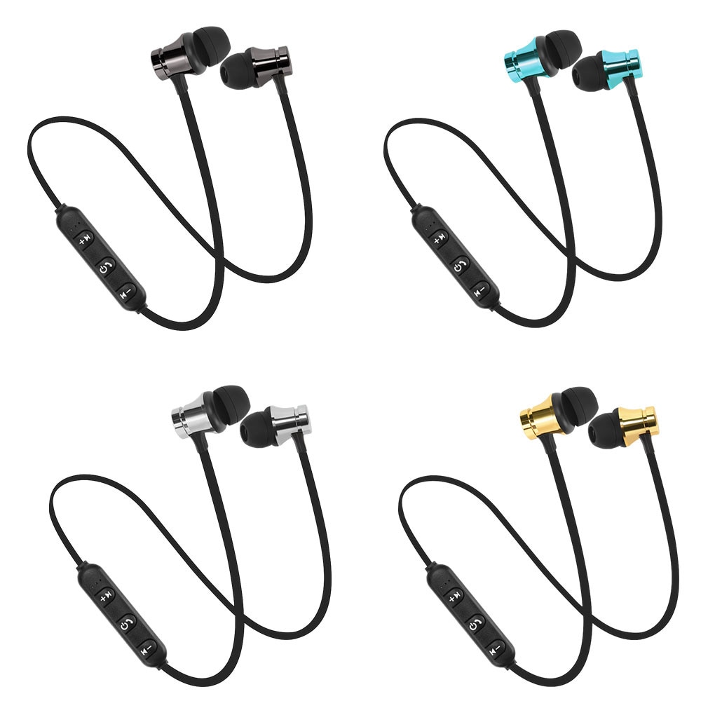 Magnetic Bluetooth Wireless Stereo Earphone Sport Headset For iPhone for Samsung for Huawei Waterproof Earbuds With Mic
