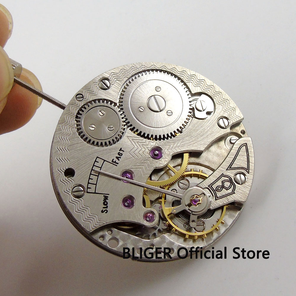 Vintage 17 Jewels classic watch movement fit men&#39;s watch 6498 Hand-Winding movement BM3