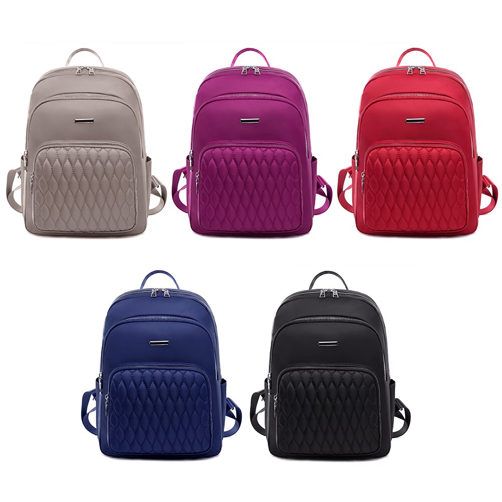 Toposhine solid väska för flickor oxford skolväska garanterad väska kvinnor ryggsäck brodertrådar ryggsäck väska