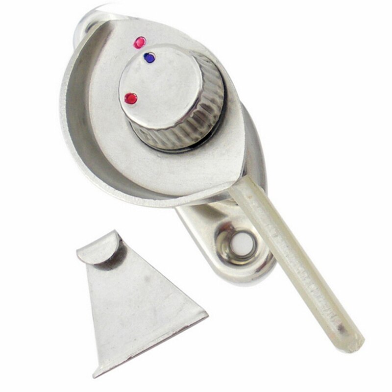 Stainless Steel Crescent Lock Half Moon Lock Safety Security Sash Window Lock Sliding Household Tool Accessory: as picture1