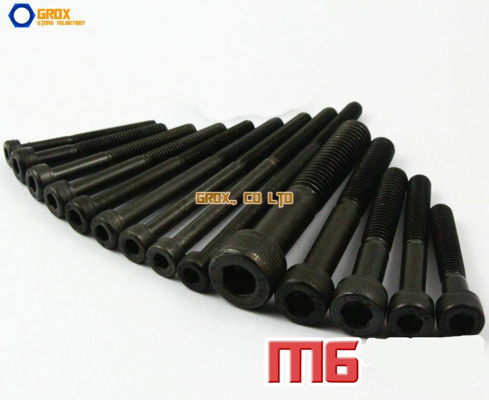 M6 Half Thread Allen Bolt Hex Socket Cap Screw 12.9 Grade Alloy Steel