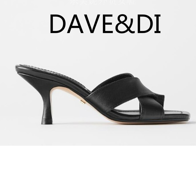 Dave & Di Nieuwkomers Schoenen Muilezels Engeland Office Lady Casual Muilezels Hakken Schoenen Vrouw Schoenen Vrouwen Vrouwen Schoenen slippers Vrouwen