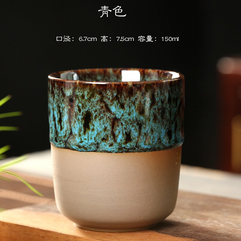 4 stks Japanse Thee Cups Set, Keramische Theekop Kung Fu Theekopje Thee Gift Set Japanse Stijl Theewaar