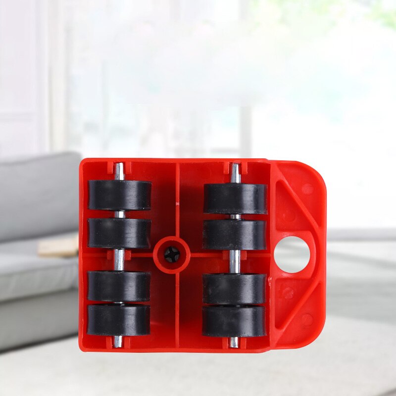 Heavy Furniture Moving Tool Transport Lifter Shifter Sofa Refrigerator Washing Machine Wheels Slider Roller Mover Device 5pc/set
