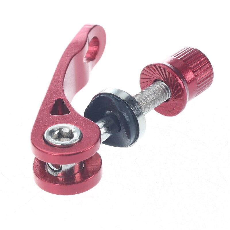Lever Quick Clamp Tool Bolt Red Alloy Bike Route Saddle & Double Lock on Locking Bmx Mtb Mountain Bike Cycle Bicycle Handle Bar
