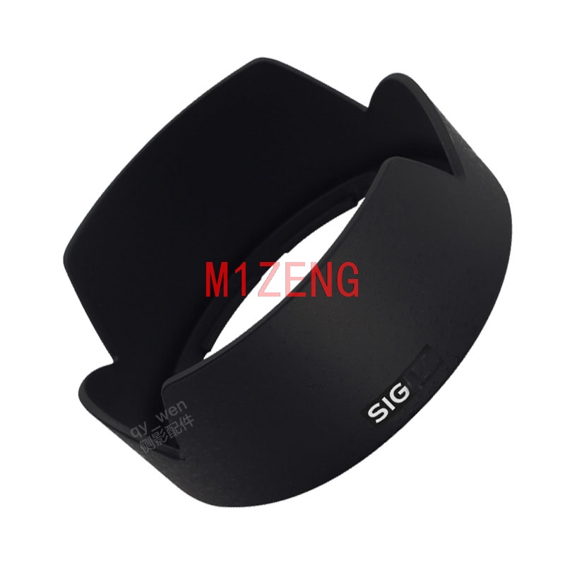 LH716-01 67mm Reverse petal flower Lens Hood cover for sigma 16mm F1.4 DC DN mirrorless camera lens 16 1.4