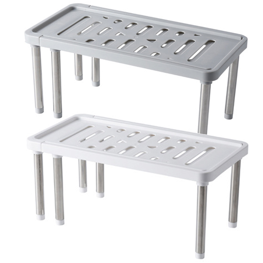 Étagère de rangement de cuisine multifonctionnelle en acier inoxydable, organisateur d'épices, étagère à chaussures, organisateur d'armoire de rangement de cuisine, porte-outils