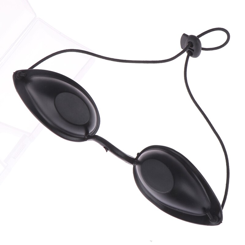1PCS Black Soft Sunbathing Eyewear Tanning Goggles Beach Adjustable UV Skin Tanning Eye Protection UV Shield Glasses
