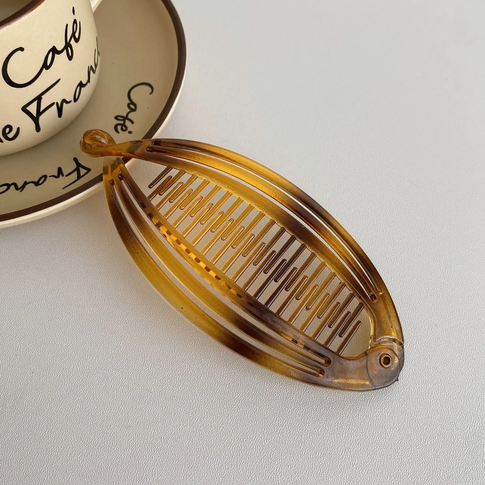 Haar Seite Kamm Perlen Haare Clips Fisch Geformt Banane Clips setzt Fisch Clip Spiral- Haar Einsatz Kamm Kämme Kopfschmuck: Grün