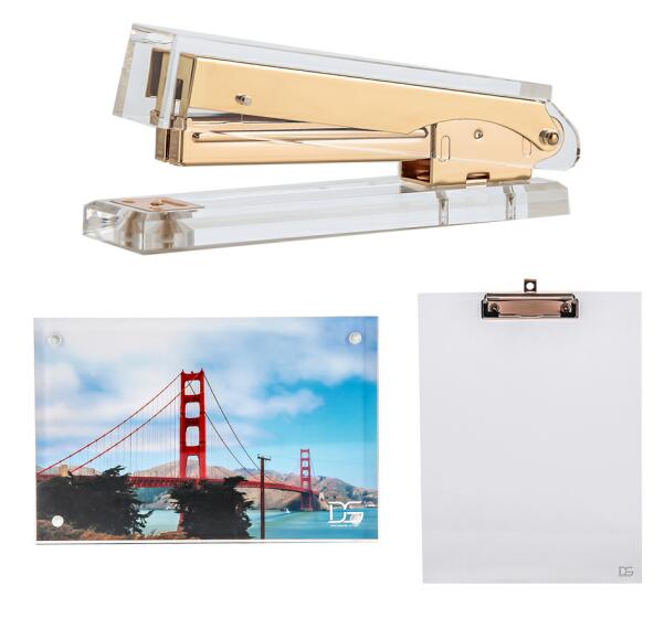 18 Stück Acryl Büroklammern Groß - Sublimationsfähig Für Personalisierte Lesezeichen & Deko