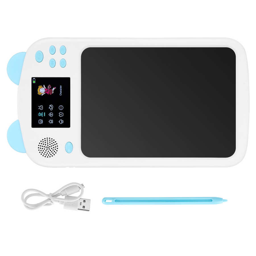 8.5inch LCD Writing Board Electronic Digital Drawing Tablet Children Erasable Handwriting Pad tablet with pen Whiteboard: Blue