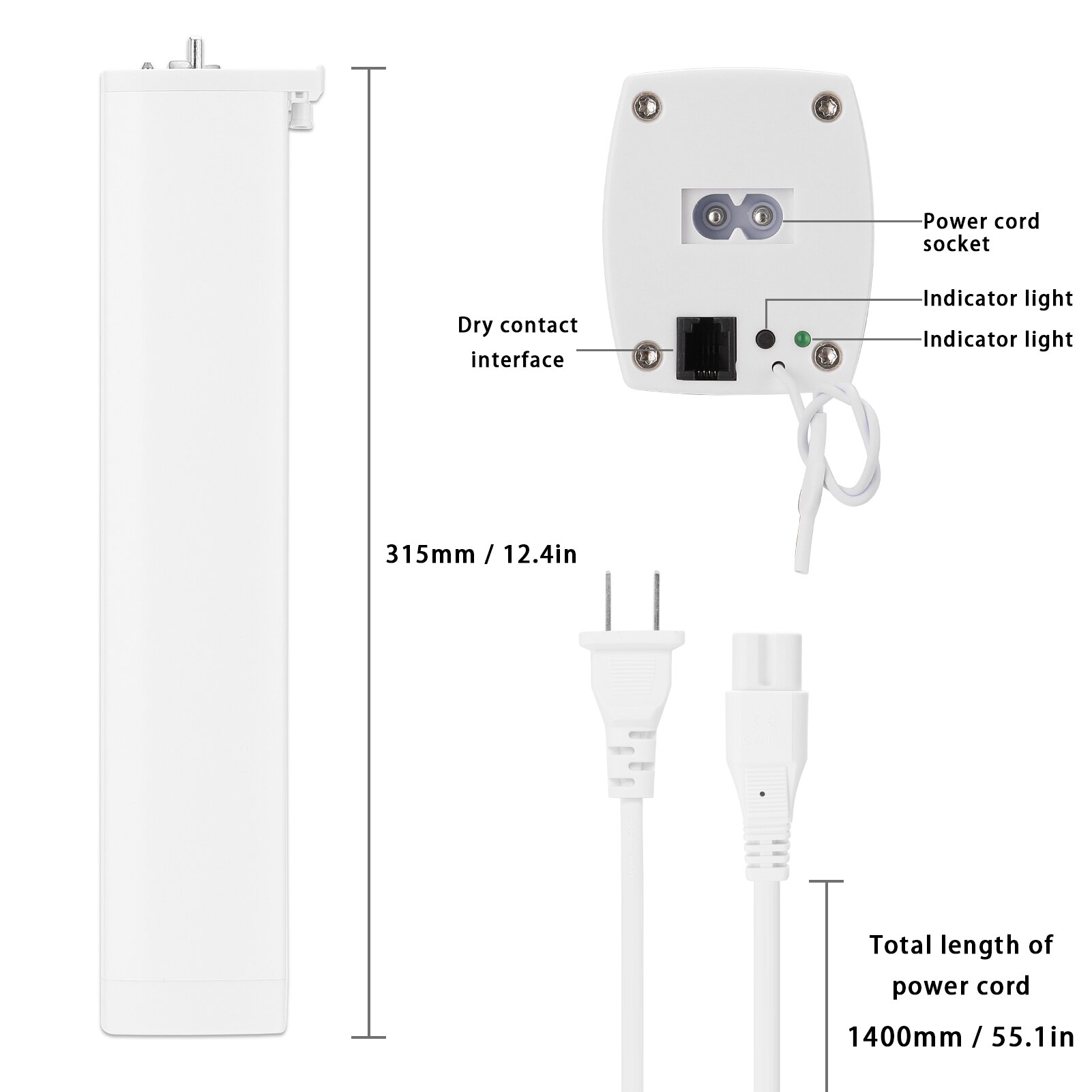 Tuya ZigBee Intelligent Curtain Blind Switch Electric Curtain Roller Shutter Control Switch Remote Control Curtain Motor