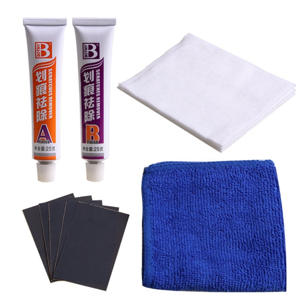 Paint Scratch Remover Removal Scuffs Scratches 2 Part Kit car accessories Accesorios de coche Multipurpose